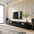 Modern Organic Natural Wood TV Stand For Living Room
